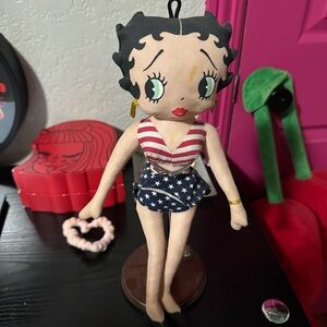 Betty Boop Patriotic Doll - Red, White, Blue